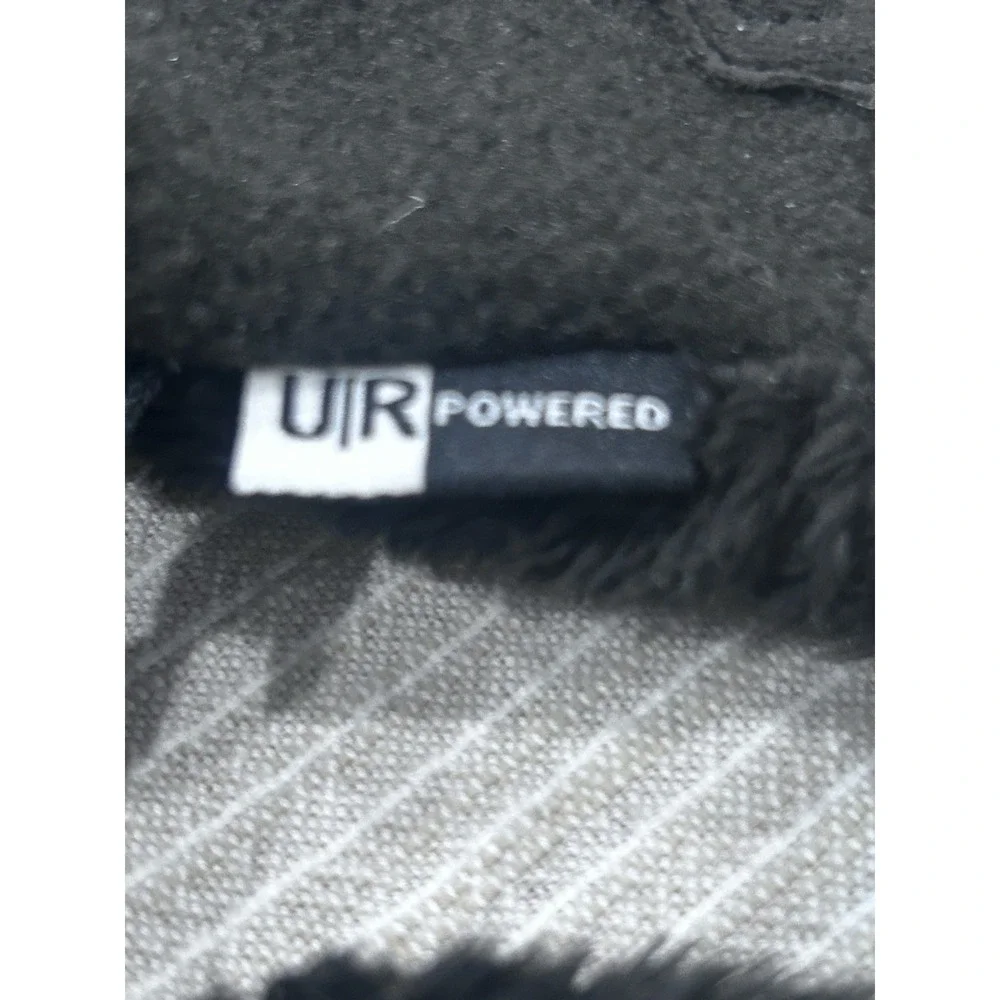 The North Face Women's Fleece Gloves Black Grip Palm Buckle Size Small
